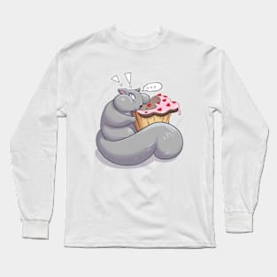 Chubby Squirrel Long Sleeve T-Shirt